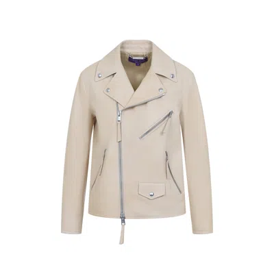 Ralph Lauren Leather Jacket Adjustable Straps