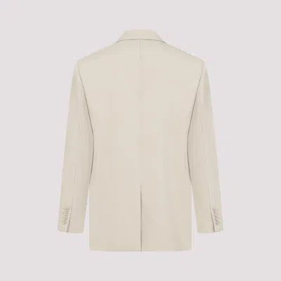 Saint Laurent Single-button Tailored Wool Jacket With Notched Lapels