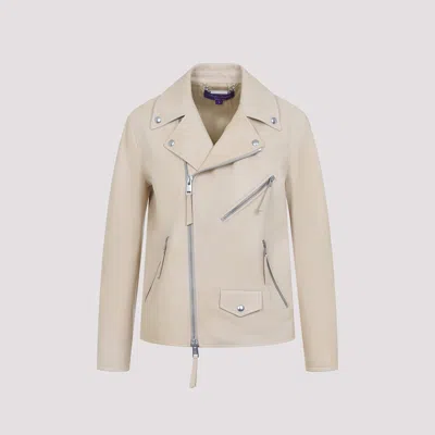 Ralph Lauren Leather Jacket Adjustable Straps