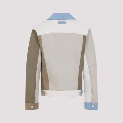 Givenchy Pleated And Snapped Denim Jacket Men
