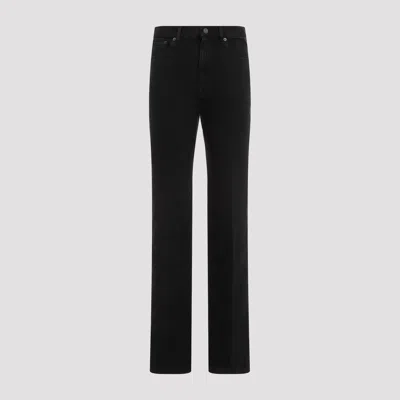 Saint Laurent Mid Rise Straight Jeans Women