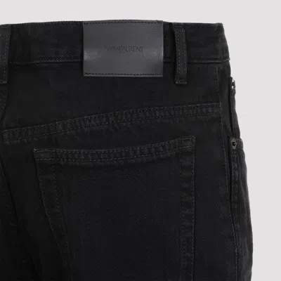 Saint Laurent Mid Rise Straight Jeans Women