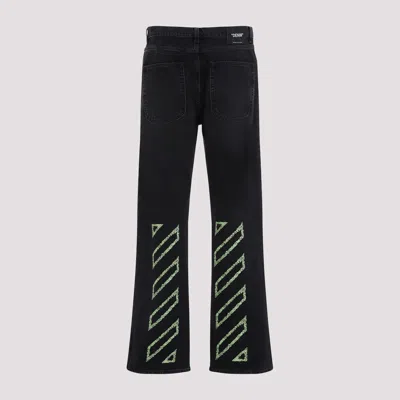 Off-white Belt-loop Jeans