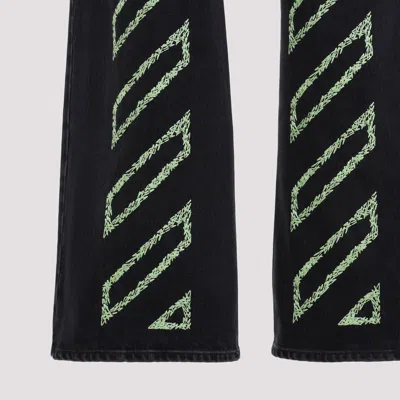 Off-white Belt-loop Jeans
