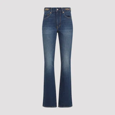 Tom Ford High-waist Straight Cotton Jeans