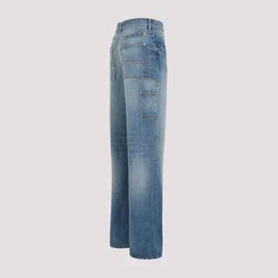 Givenchy Deep Blue Cotton Jeans In Blue