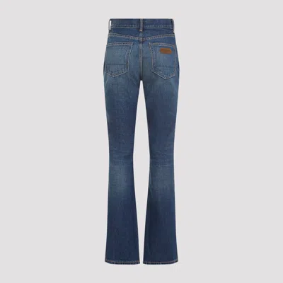Tom Ford High-waist Straight Cotton Jeans