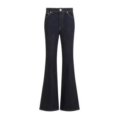 Lanvin Wide Leg Denim Trousers