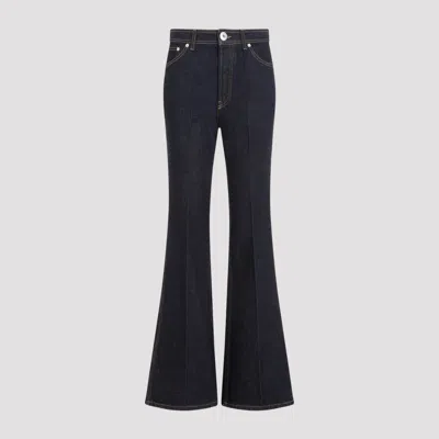 Lanvin Wide Leg Denim Trousers