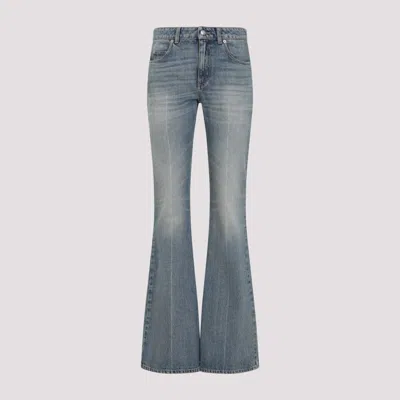 Alexander Mcqueen Flared High-waisted Jeans With Vintage Appeal