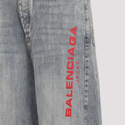 Balenciaga Men's Baggy Pants In Gray