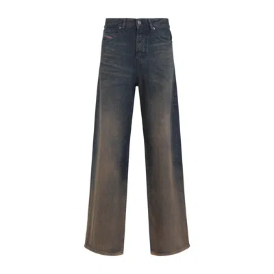 Diesel 1996 D-sire Jeans In Medium Blue With Faded Effect Women In Blue