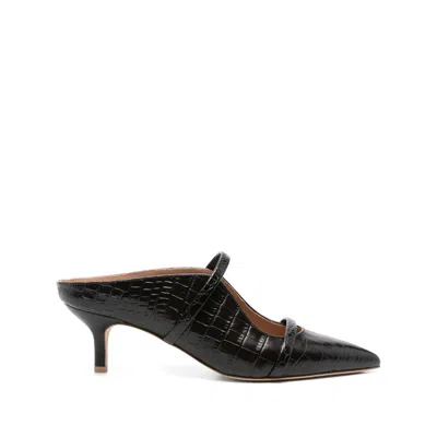 Malone Souliers Pointed High Heel Sandals In Black