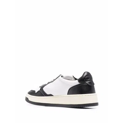 Autry Classic White Leather Sneakers In Multi