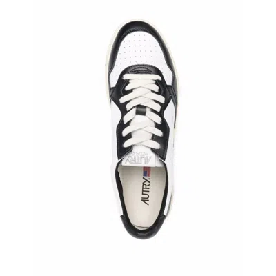 Autry Classic White Leather Sneakers In Multi