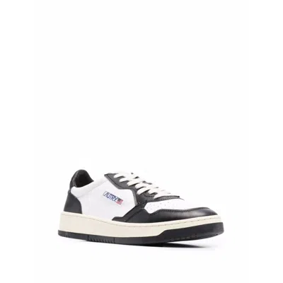 Autry Classic White Leather Sneakers In Multi