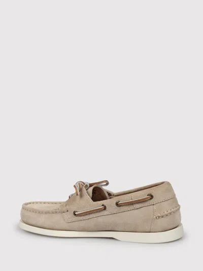 Sebago Portland Loafer In Natural Leather