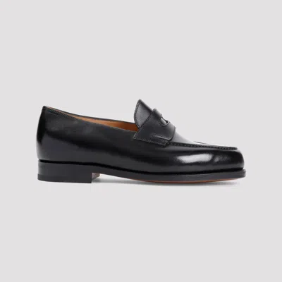 John Lobb Loafers Black