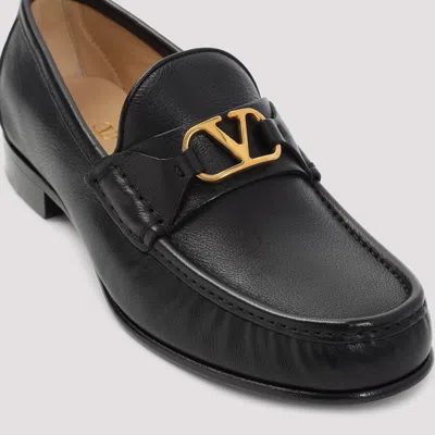 Valentino Garavani Vlogo Signature Loafer With Gold-tone Logo Detail