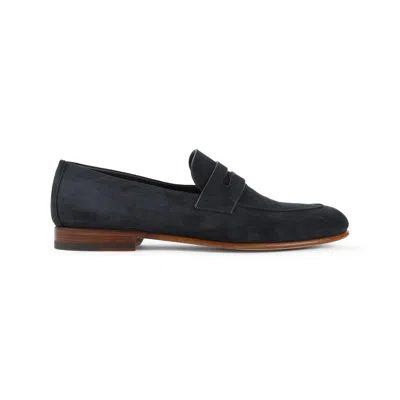 Giorgio Armani Loafers Blue