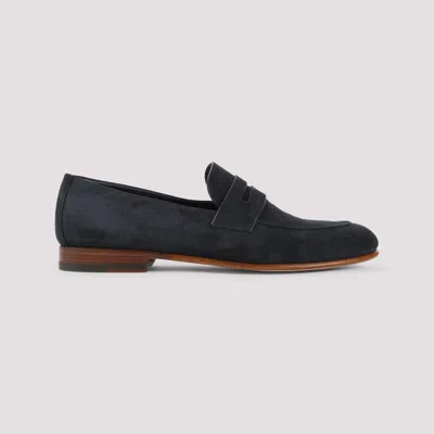 Giorgio Armani Loafers Blue