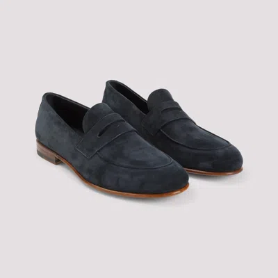 Giorgio Armani Loafers Blue