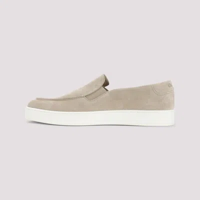 Church's Suede Longton Slip-on Sneakers In Brown