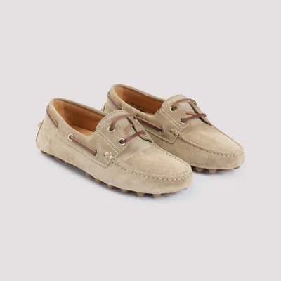 Tod's Women Gommino Suede Leather Loafers