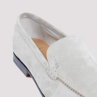 Church's Margate Suede Loafers In Beige
