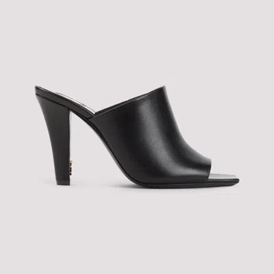 Saint Laurent Mules Black