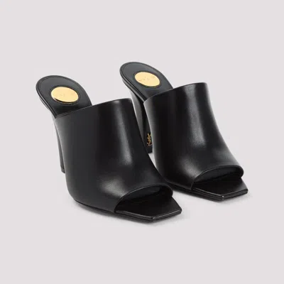 Saint Laurent Mules Black