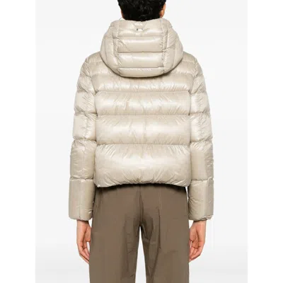 Herno Neutral Jackets In Gold