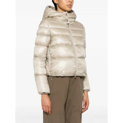 Herno Neutral Jackets In Gold
