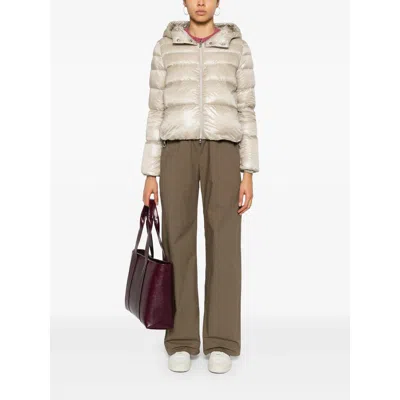 Herno Neutral Jackets In Gold