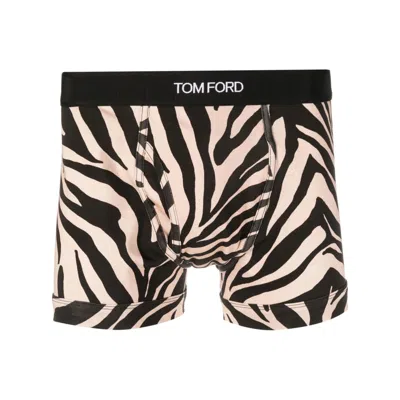 Tom Ford Zebra-print Stretch-cotton Boxer Briefs