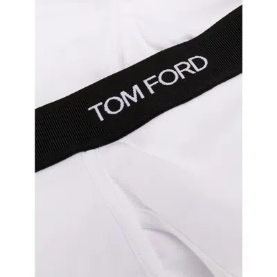 Tom Ford Mens Grey Logo-waistband Stretch-cotton Boxers Pack Of Two