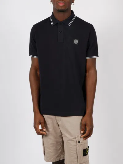 Stone Island Polo Blue