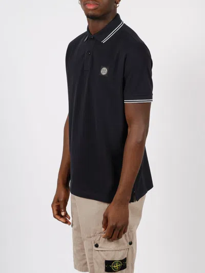 Stone Island Polo Blue