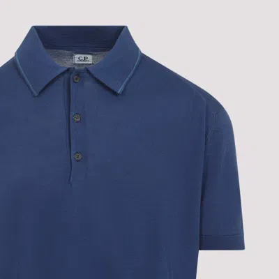 C.p. Company Polo Collared Shirt Ribbed Cuffs