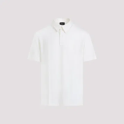 Brioni Short-sleeved Wool Polo T-shirt
