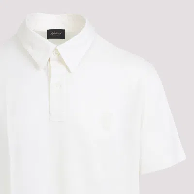 Brioni Short-sleeved Wool Polo T-shirt