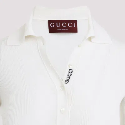 Gucci Cashmere And Silk Polo Shirt