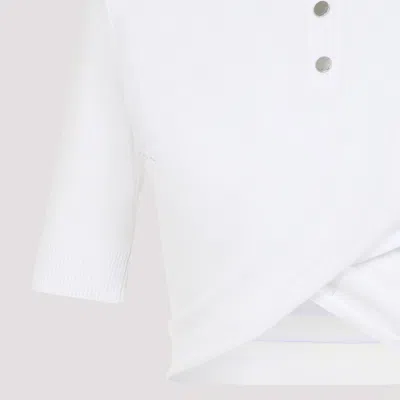 Sportmax White Shaker Polo