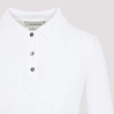 Sportmax White Shaker Polo