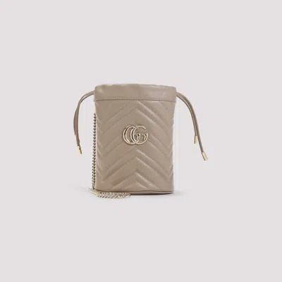 Gucci Small Gg Marmont Bucket Bag