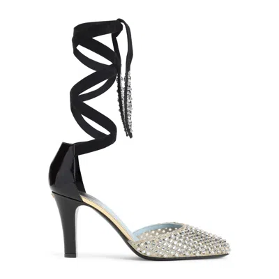 Valentino Garavani Ankle Strap Foliage Pumps