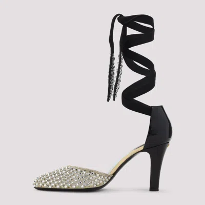 Valentino Garavani Ankle Strap Foliage Pumps