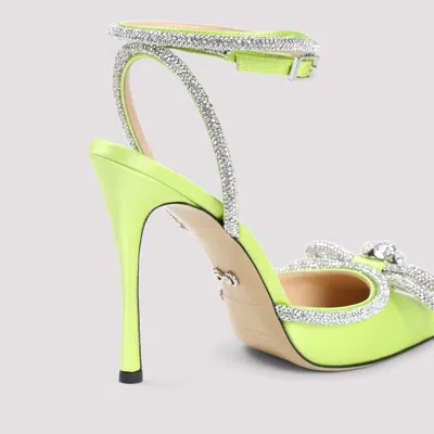 Mach&mach Double Bow Crystal Pumps