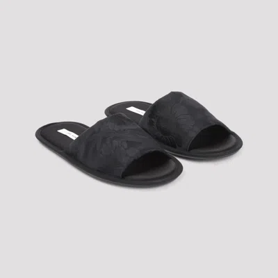 The Row Sandals Black