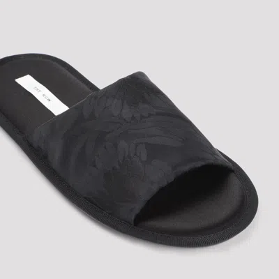 The Row Sandals Black
